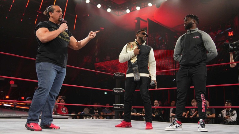 Tommy Dreamer with Kenny King and Sheldon Jean