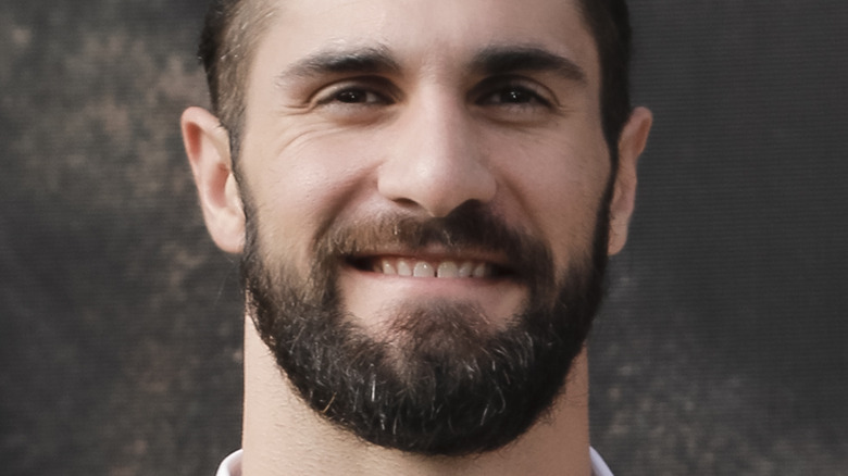 Seth Rollins smiling