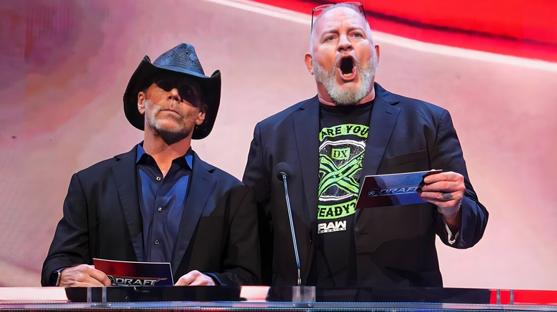 Shawn Michaels and Road Dogg