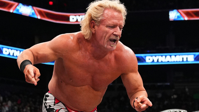 Jeff Jarrett strutting