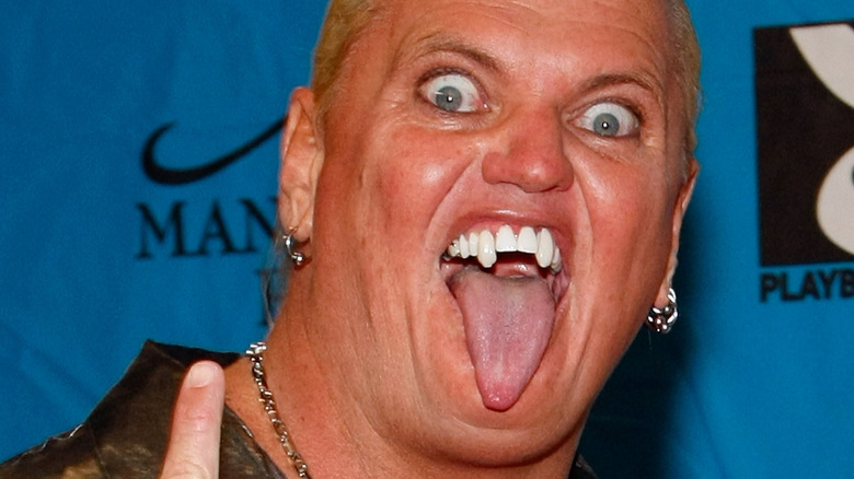 Gangrel sticking out his tongue