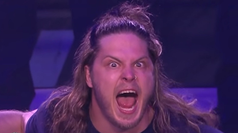 Joey Janela shouting