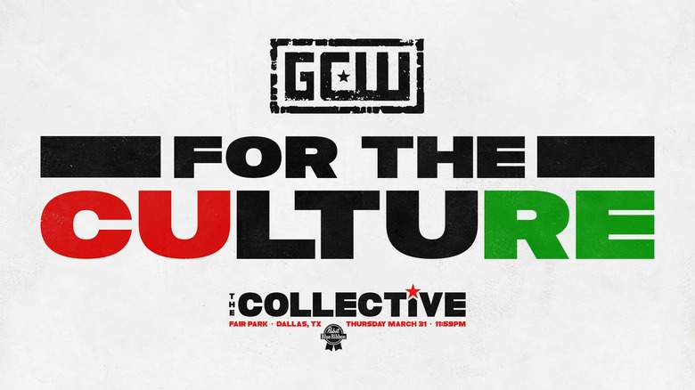 GCW For The Culture logo