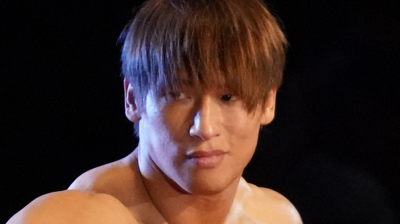 Kota Ibushi smirking