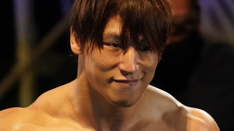 Kota Ibushi smiling