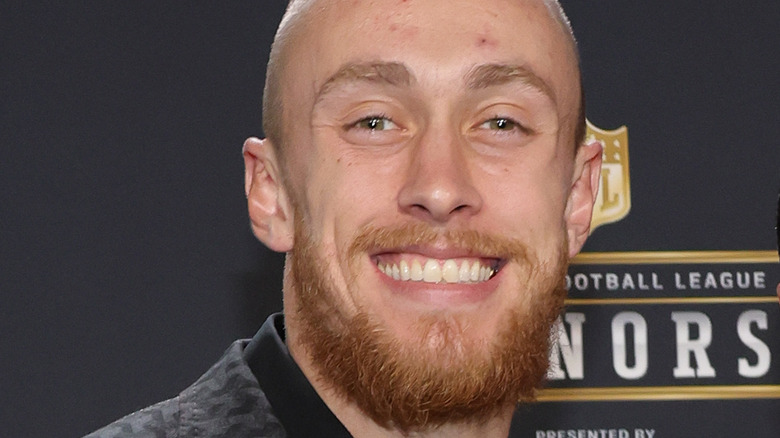 George Kittle smiling