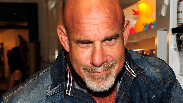 Bill Goldberg smirks