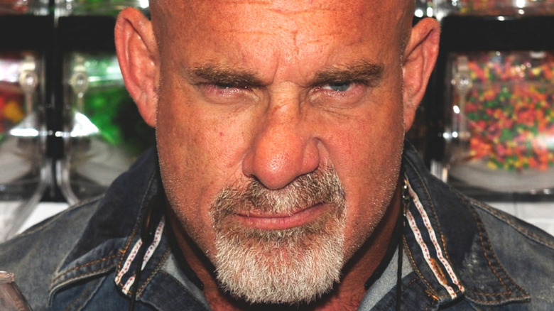 Goldberg half-smiling