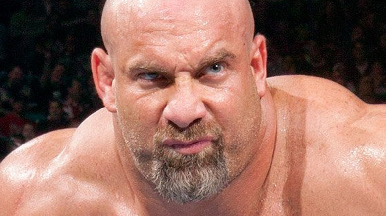 Goldberg scowling