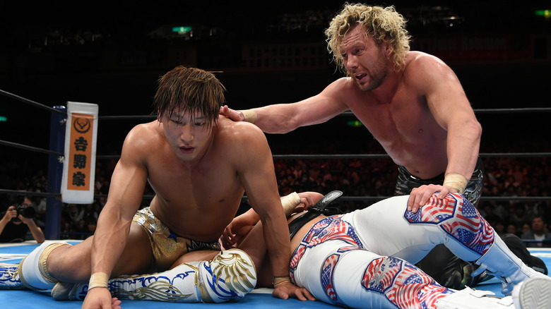 Kota Ibushi and Kenny Omega in New Japan Pro Wrestling