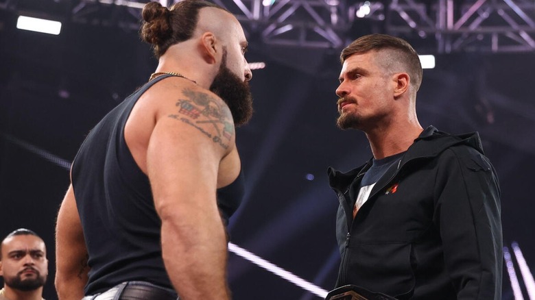 Tony D'Angelo and Grayson Waller on WWE NXT