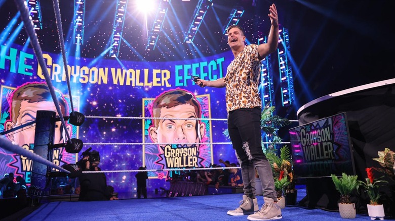 Grayson Waller Hosts His Talk Show On WWE TV