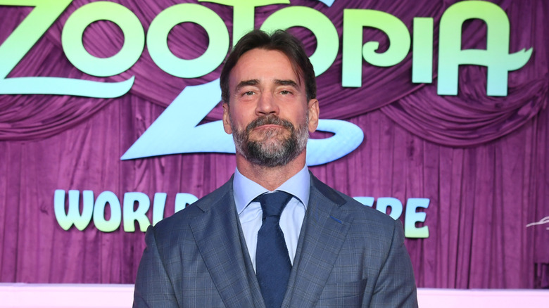 CM Punk at the Zootopia 2 premiere