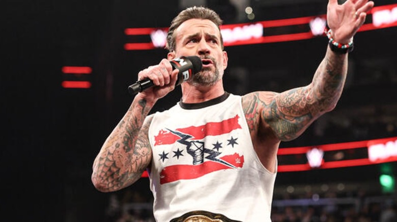 CM Punk on WWE Raw