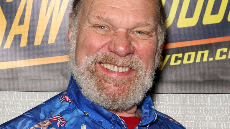 Jim Duggan smiles