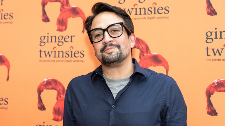 Lin-Manuel Miranda attends opening night for 'Ginger Twinsies' at The Orpheum Theatre in New York, NY on July 24, 2025