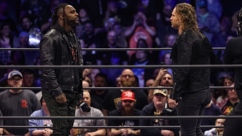 Swerve Strickland and Hangman Page on AEW Dynamite