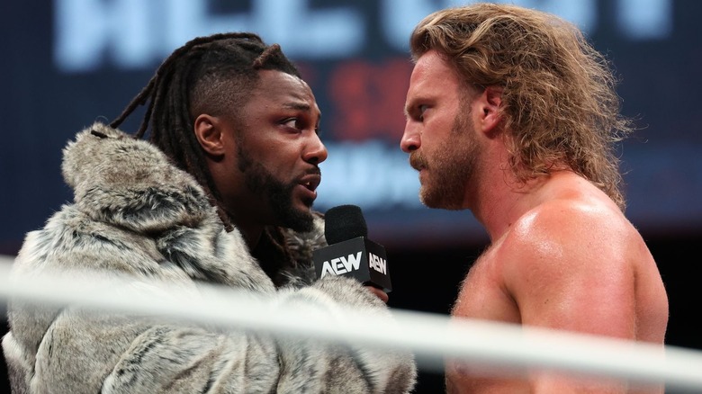 Swerve Strickland and Hangman Page on AEW Dynamite