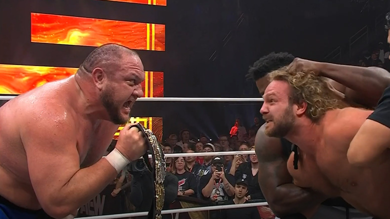Samoa Joe and The Opps turn on "Hangman" Adam Page