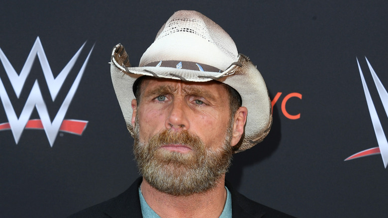Shawn Michaels with his hat