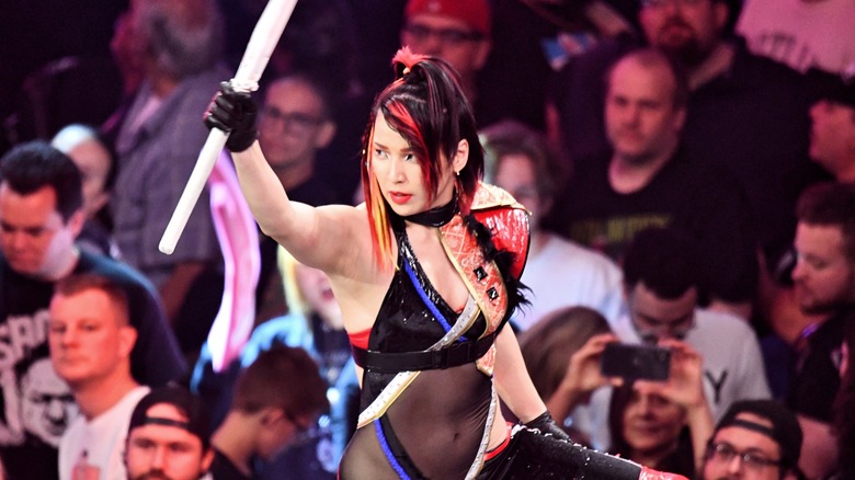 Hikaru Shida, looking absolutely awesome