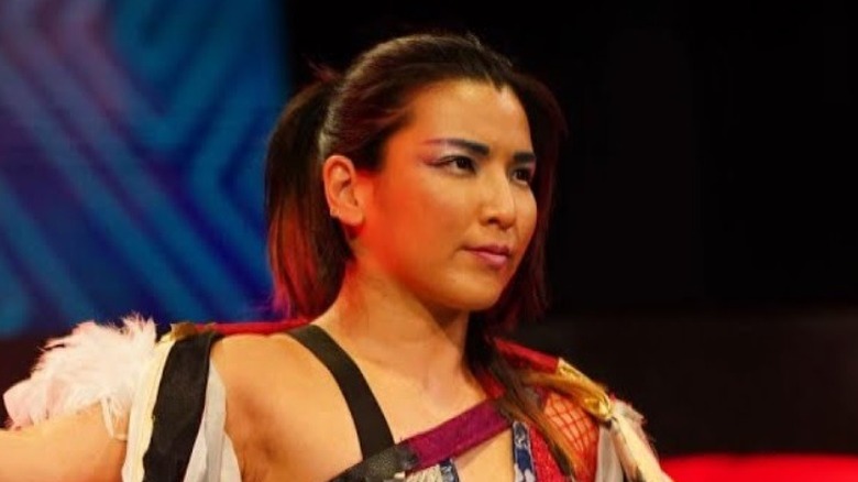 AEW's Hikaru Shida focused