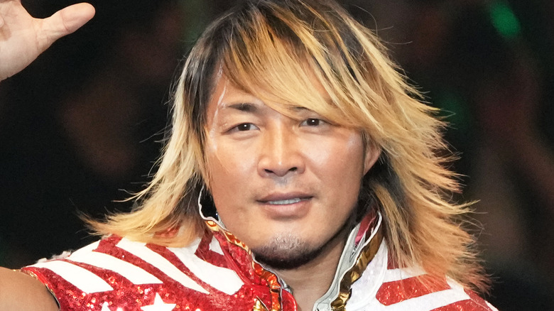 Hiroshi Tanahashi at the G1