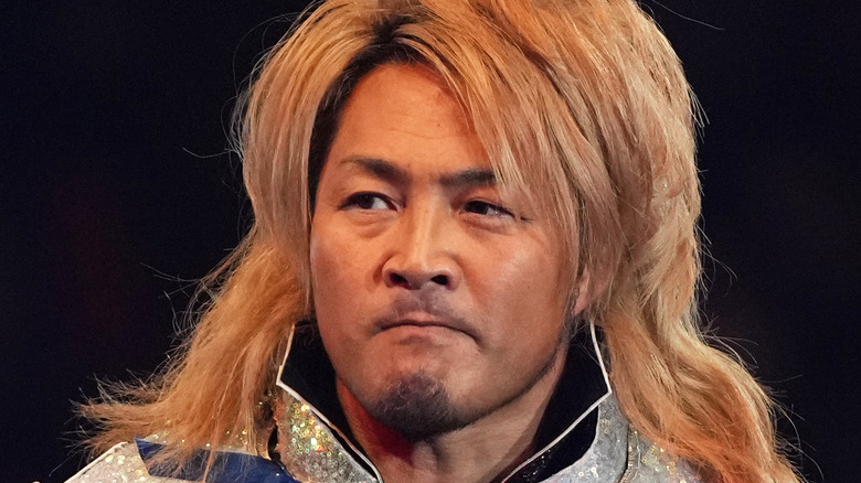 Hiroshi Tanahashi is really thinking hard