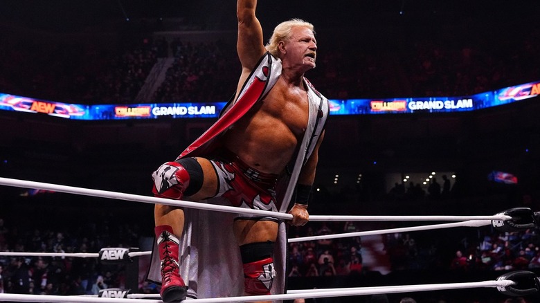 Jeff Jarrett in the ring
