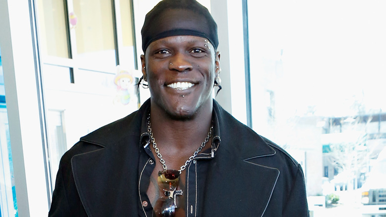 R-Truth smiling