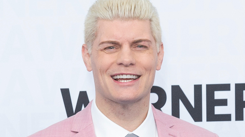 Cody Rhodes smiling