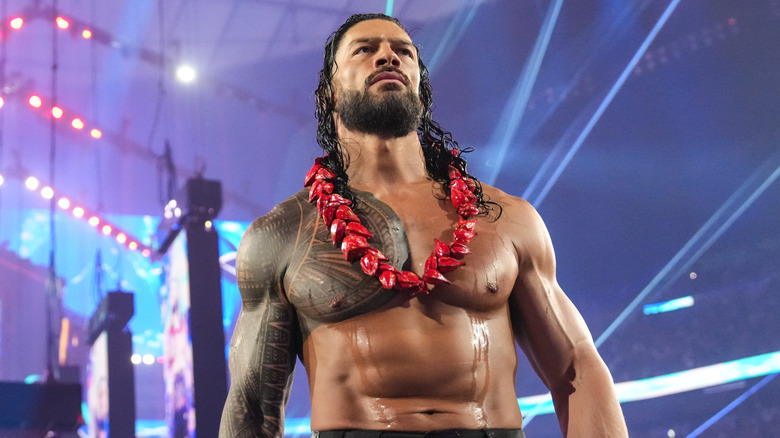 Roman Reigns entrance at WrestleMania 41