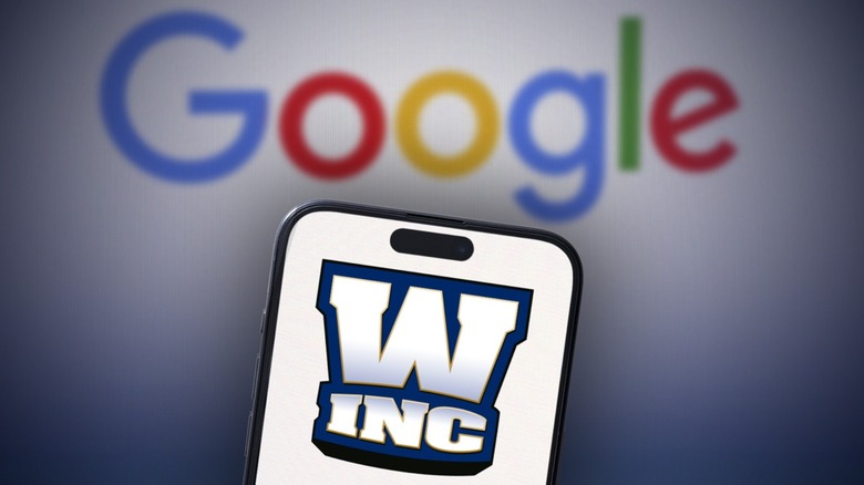 The Wrestling Inc. logo and the Google logo