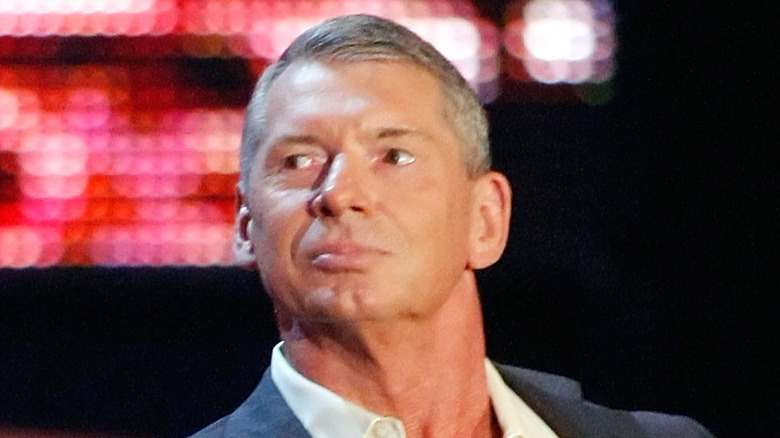 Vince McMahon walking