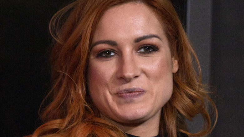 Becky Lynch smiling