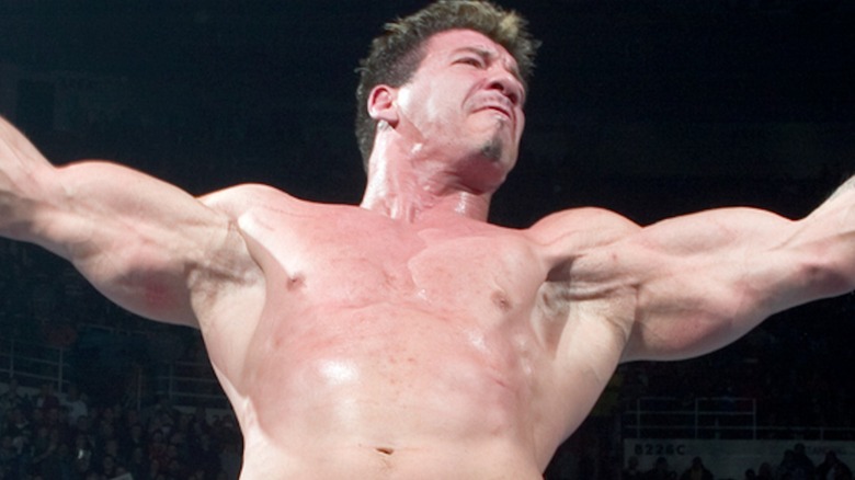Eddie Guerrero with arms outstretched