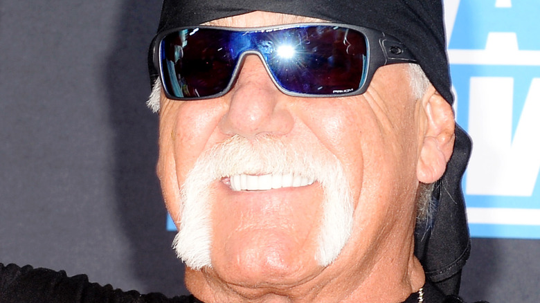 Hulk Hogan smiling