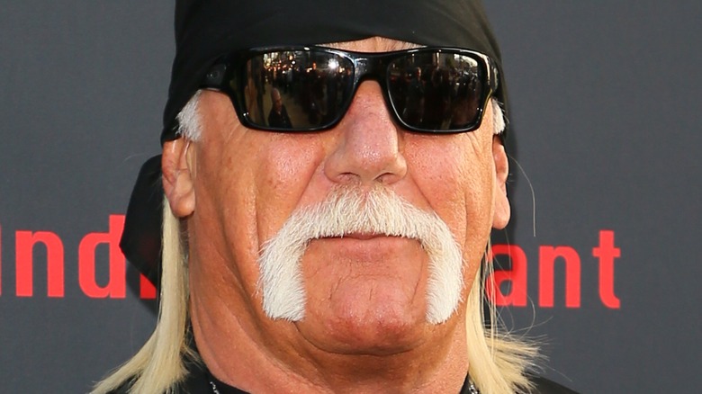 Hulk Hogan in black bandana
