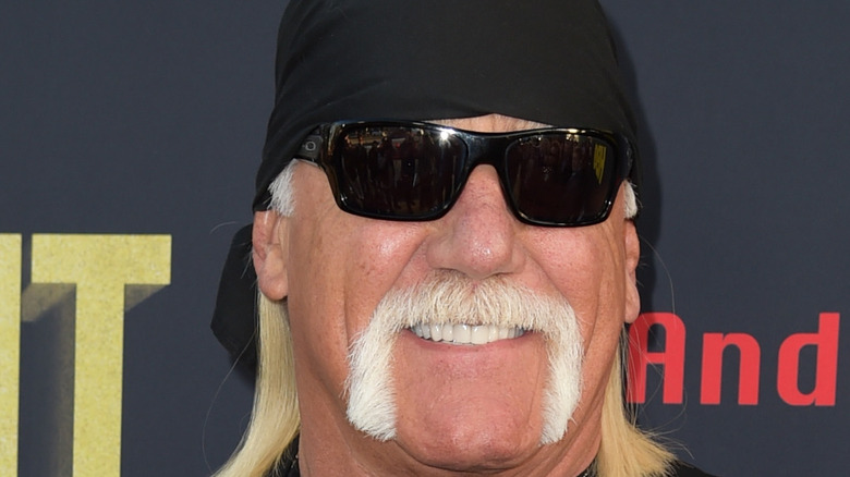 Hulk Hogan smiling