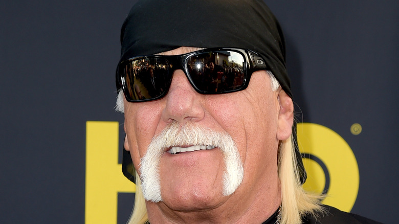 Hulk Hogan smiling