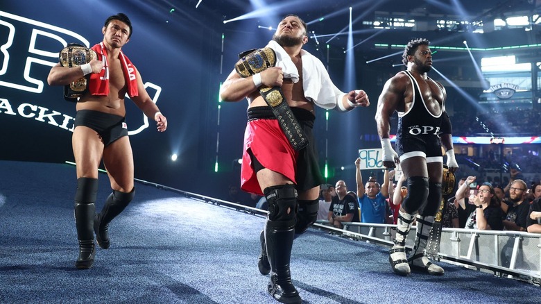 The Opps make their entrance