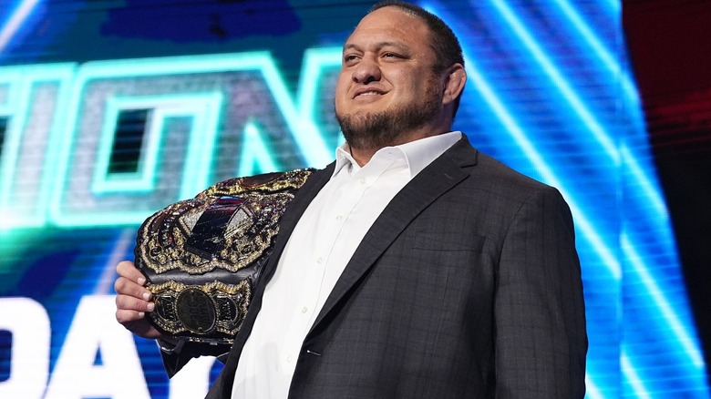 Samoa Joe on AEW Dynamite