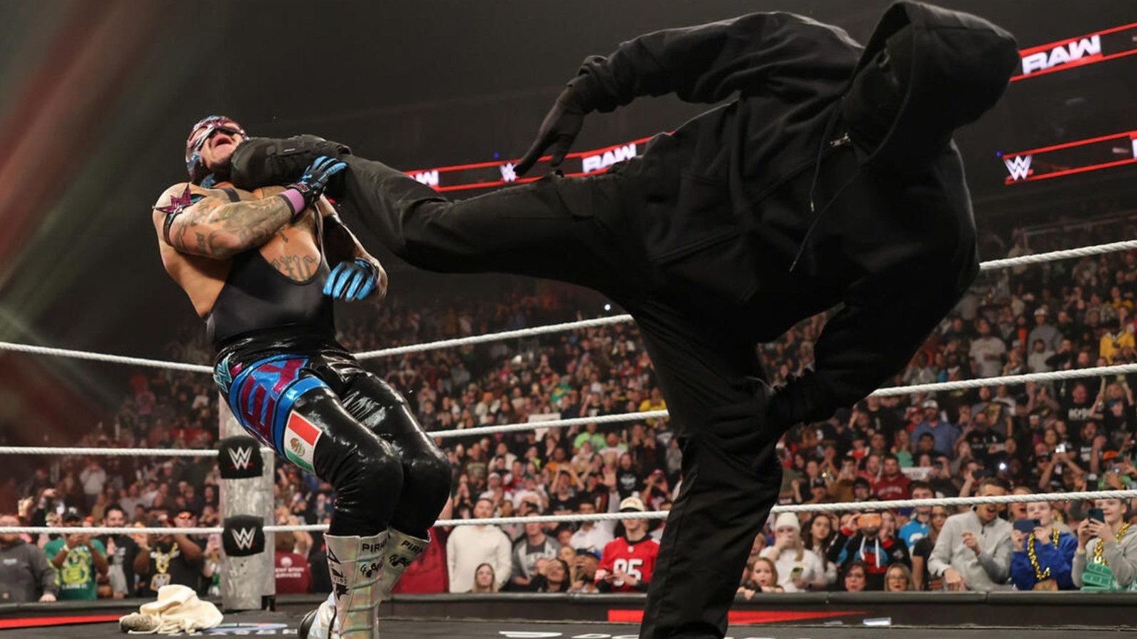 Identity Of Masked Man Who Has Been Helping The Vision Officially Revealed On WWE Raw