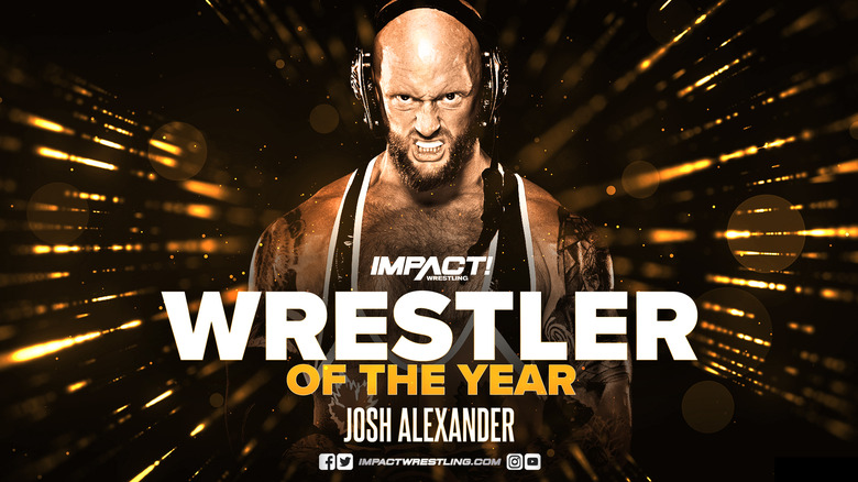 Photo of Josh Alexander as Wrestler of the Year