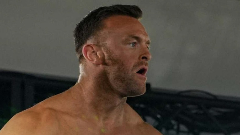 Nick Aldis wrestling