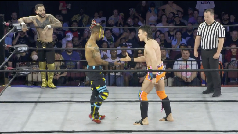 Lio Rush & Trey Miguel vs. Mike Bailey & Hiromu Takahashi