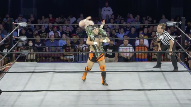 TJP & Francesco Akira vs. Robbie Eagles & Kosei Fujita
