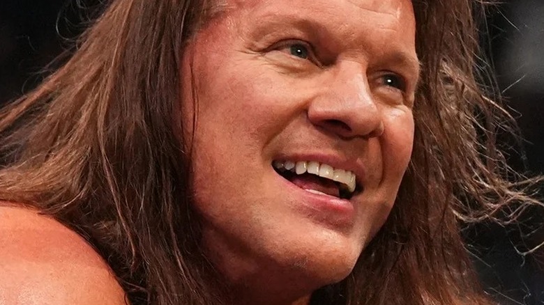 Chris Jericho During A Match On AEW TV