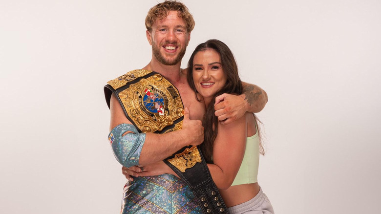 Will Ospreay and Alex Windsor in 2024
