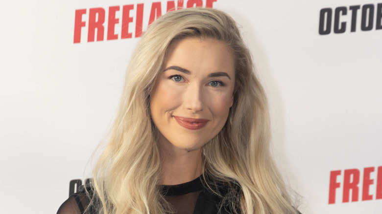 Noelle Foley at a movie premiere